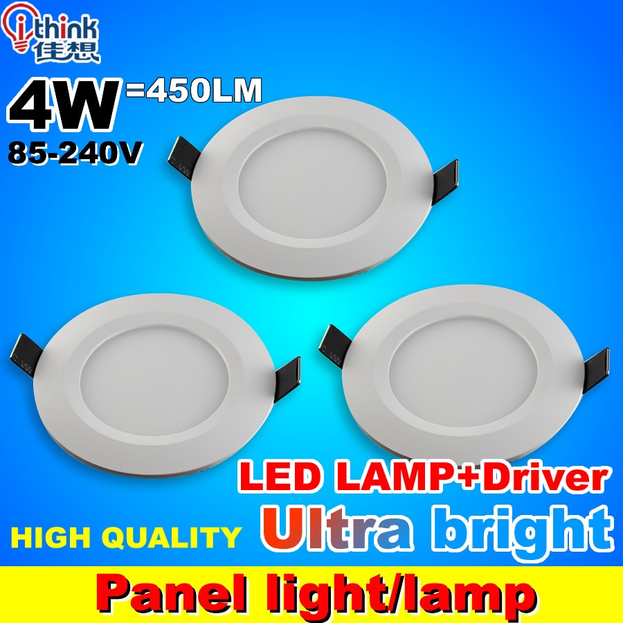 4 W 5 W led-lampjes led-paneel lamp 110 V-240 V SMD 2835 warm wit koud wit