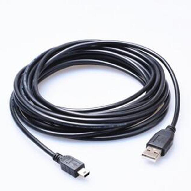 Car Charging 3M USB Cable for Car DVR Camera HUD 2Pcs