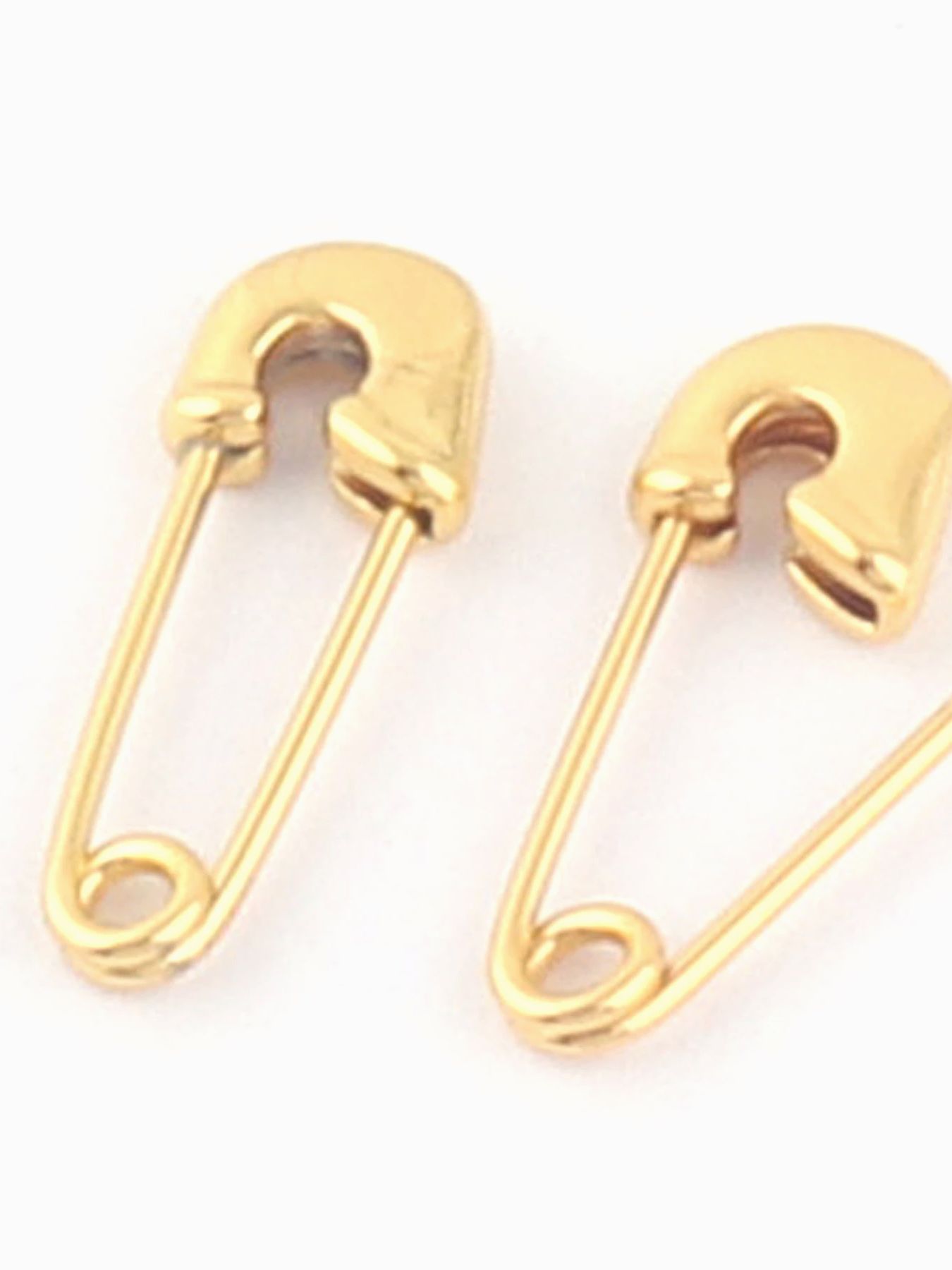 Gold Safety Pins Small Kilt Safety Pins Broochs Charm Holder Apparel Accessories DIY Sewing 21mm 20pcs