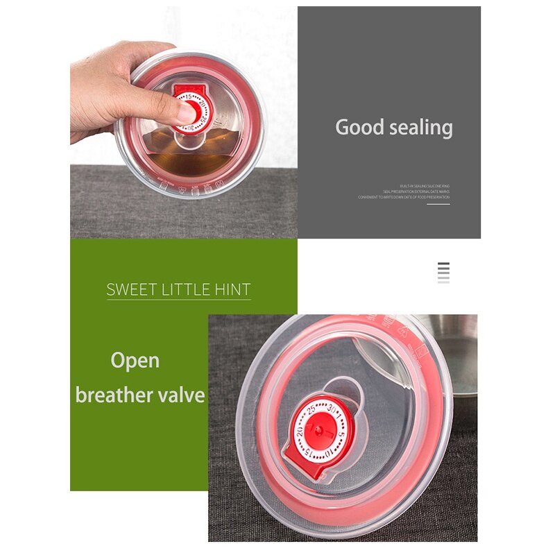 5 Compartments Lunch Box Stainless Steel Leak-proof large Bento Boxes Soup Container School Dinnerware