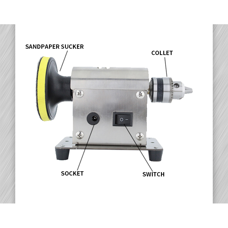 Multifunctional Jade Engraving machine 775 Mills Small Cutting Machine Woodworking Tools 96W Speed Control Power Supply
