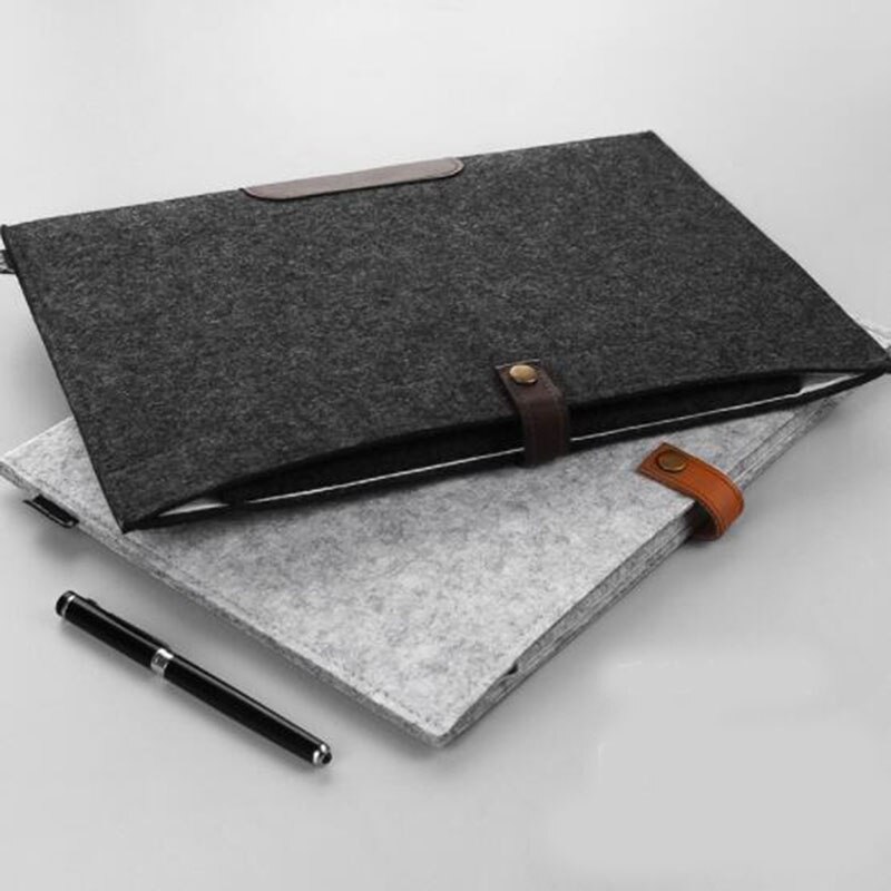 Carpeta de bolsillo de fieltro minimalista para documentos, carpeta de documentos de negocios, información oficial, suministros de oficina, A4