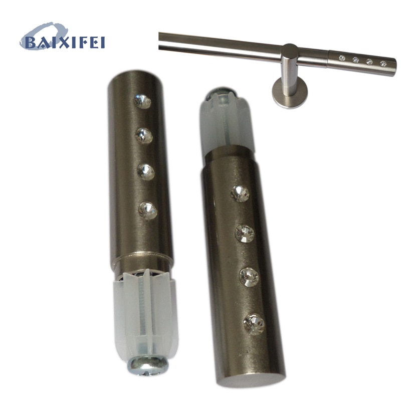 D20mm Curtain Rod Decorative Head Linear , Curtain Accessories Finials for Window Decoration