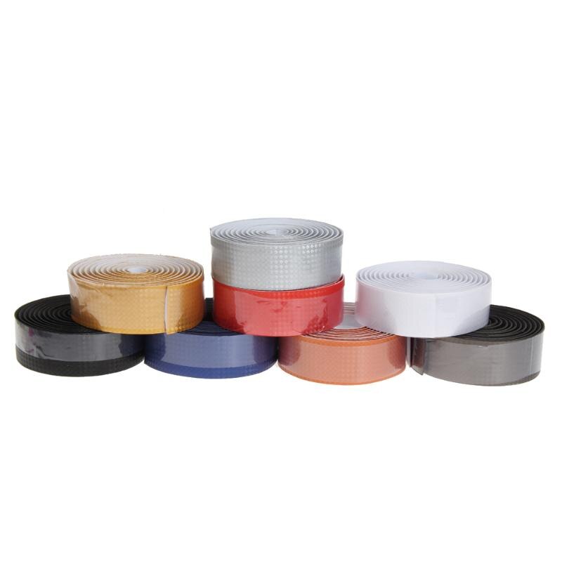 Bicycle Handlebar Tapes Reflective Camouflage Grip Wrap Cycling Handle Belt Cork Wrap with Bar Plugs Non Slip Absorb Sweat Strap