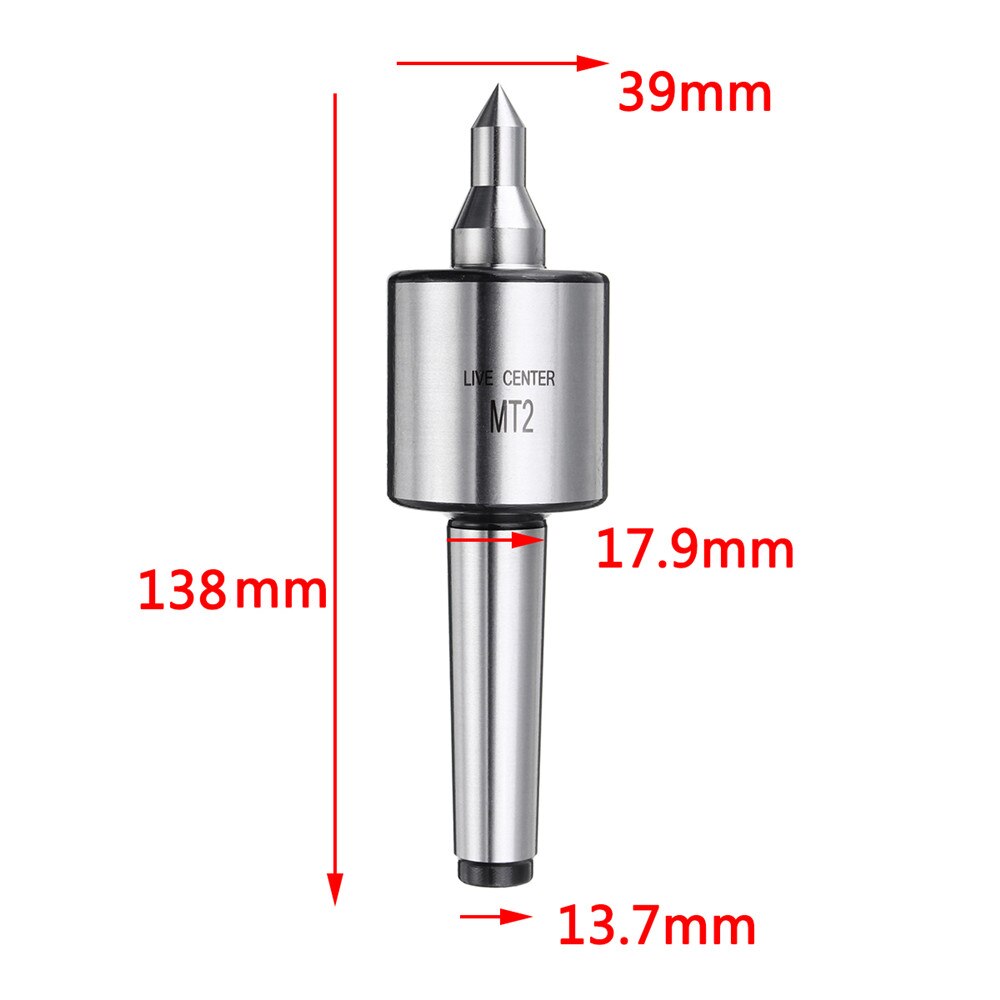 MT1 MT2 MT3 MT4 Live Center Draaibank Frezen Center Live Revolving Centrum Medium Draaibank Machine Tool Accessoire