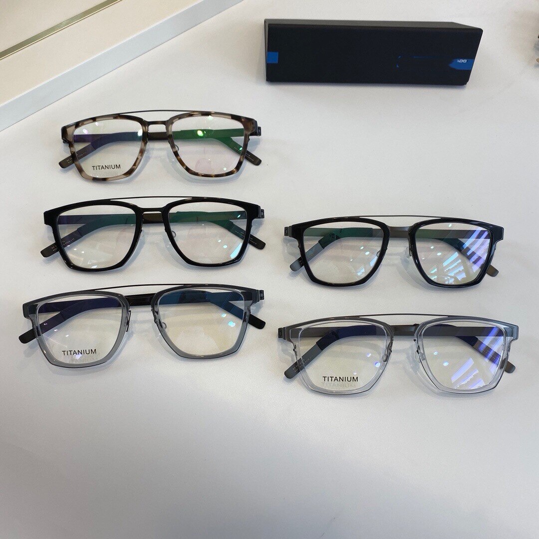 Danmark märke titan glasögonbåge män kvinnor ultralätt receptbelagd myopi utan skruv glasögonbåge gafas 4507