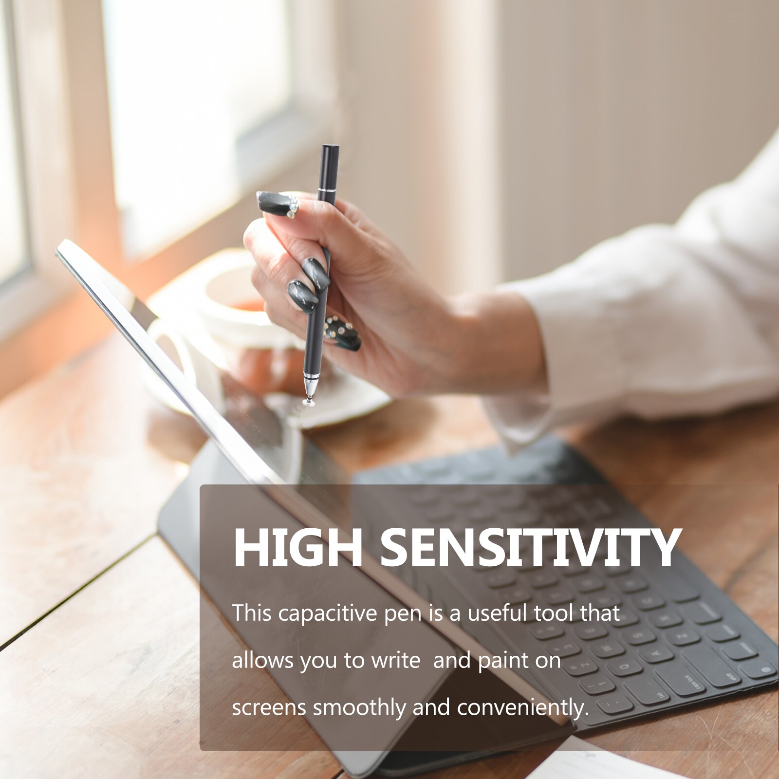 2 Stuks Smart Telefoon Touch Stylussen Touch Screen Pennen Mobiele Telefoon Schrijven Pennen