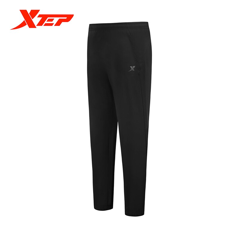 Xtep pantalon de sport pour hommes automne pieds lâches fermés mince respirant tissé pantalon 880329490044