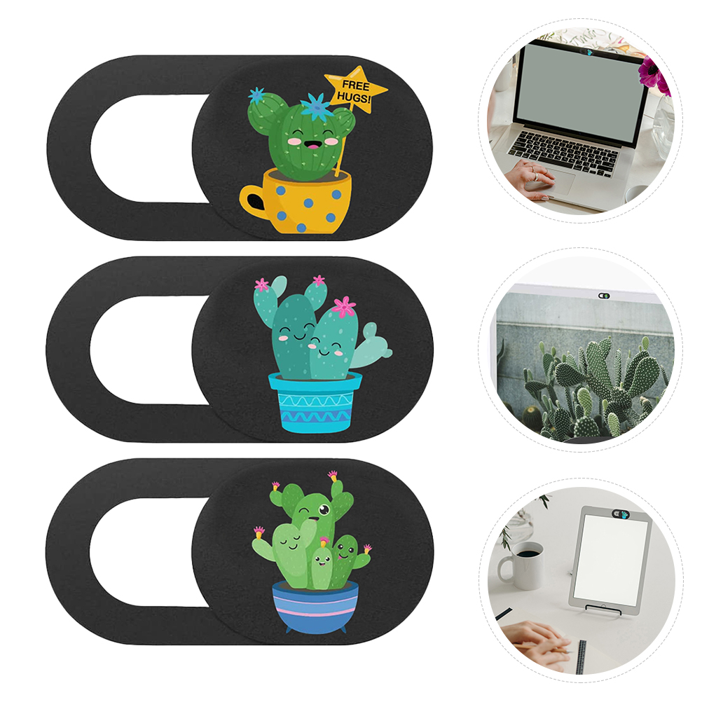 3Pcs Web Camera Cover Laptop Camera Cover Slide Computer Tablet Webcam Slider