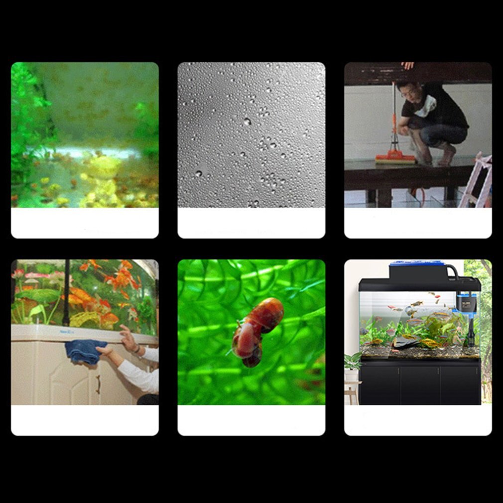 Aquarium Magnet reinigen pinsel glas schwimm algen schaber kurve glas reiniger wäscher werkzeug fenster reinigung Magnet