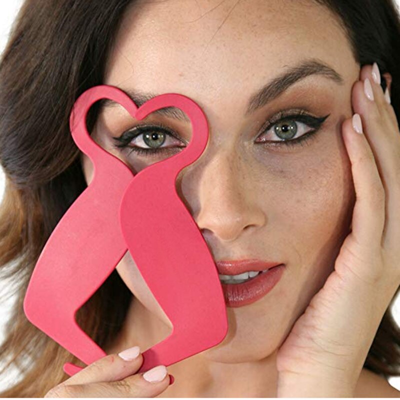 Contour Sjabloon Voor Make Multifunctionele Gezicht Neus Eyeliner Stencils Make Template Tool Vrouwen Wenkbrauw Stencils