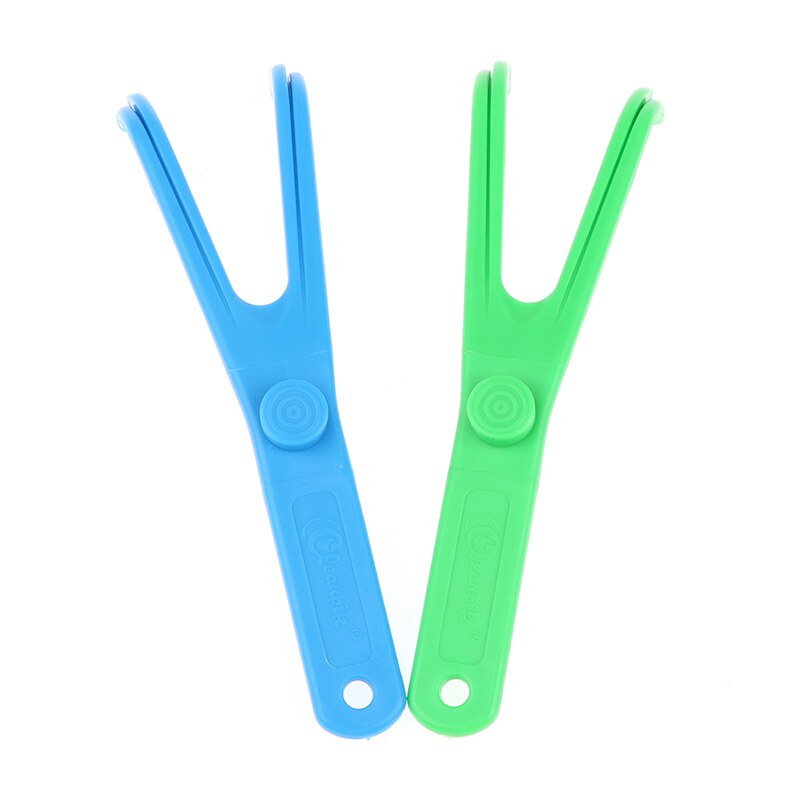 Y-shaped Dental Floss Holder Dental Floss Holder Aid Oral Hygiene Toothpicks Holder Teeth Care Interdental Teeth Cleaning Tools