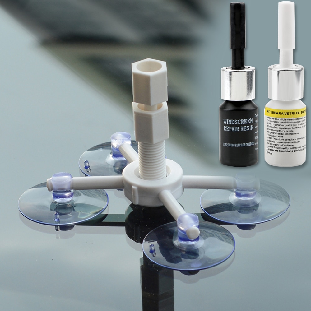 Leepee quick fix forrude glas ridse revne gendanne vinduesskærm polering bil-styling bil forrude reparationssæt diy