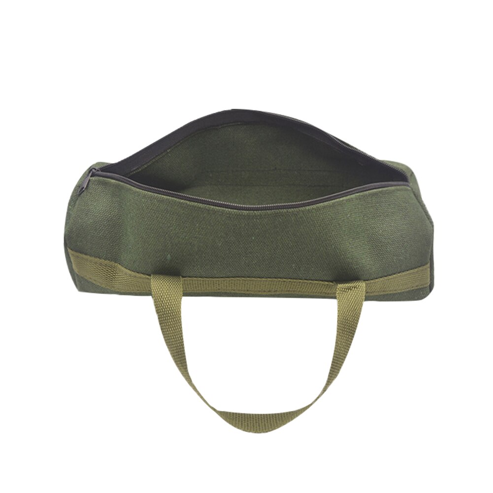 Thickened Canvas Tool Pouch for Electrician Screwdriver Pliers Repair Hand Tools Electrical Tool Storage Organizer