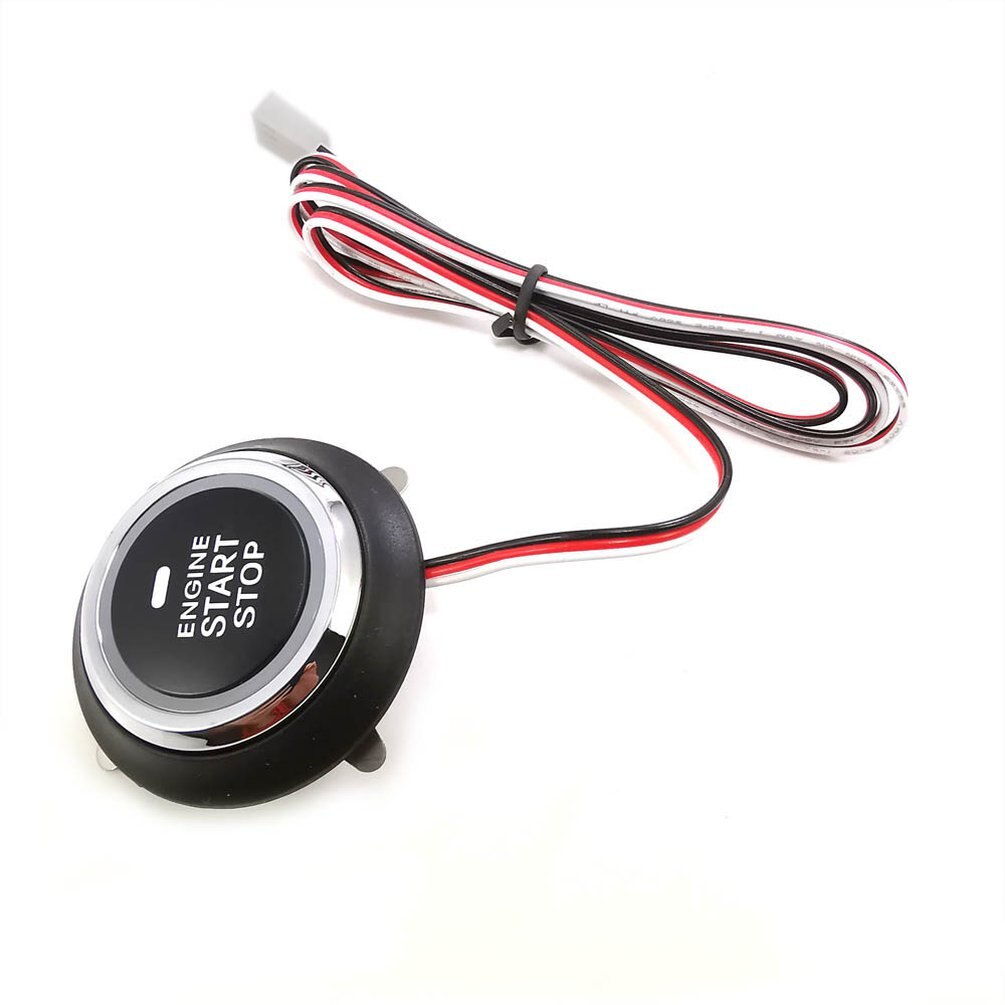 Car Engine Push Start Button Ignition Starter Keyless Engine Start Stop Push Button Start Stop Button Remote Engine Start 9001