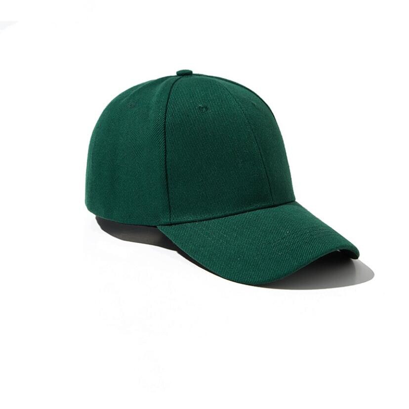 Gorras deportivas exteriores de algodón para hombre y mujer, sombrero Unisex con cola de caballo, estilo Hip Hop, Snapback, para playa y vacaciones: Verde militar