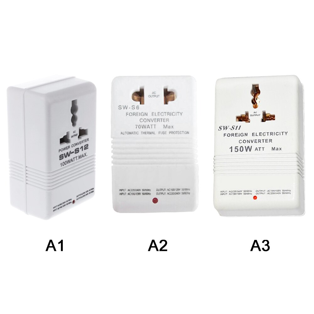 100W 70W 150W 110V Naar 220V 220V Naar 110V Step-Up Down voltage Converter Transformator Reizen Dual Channel Power Converter