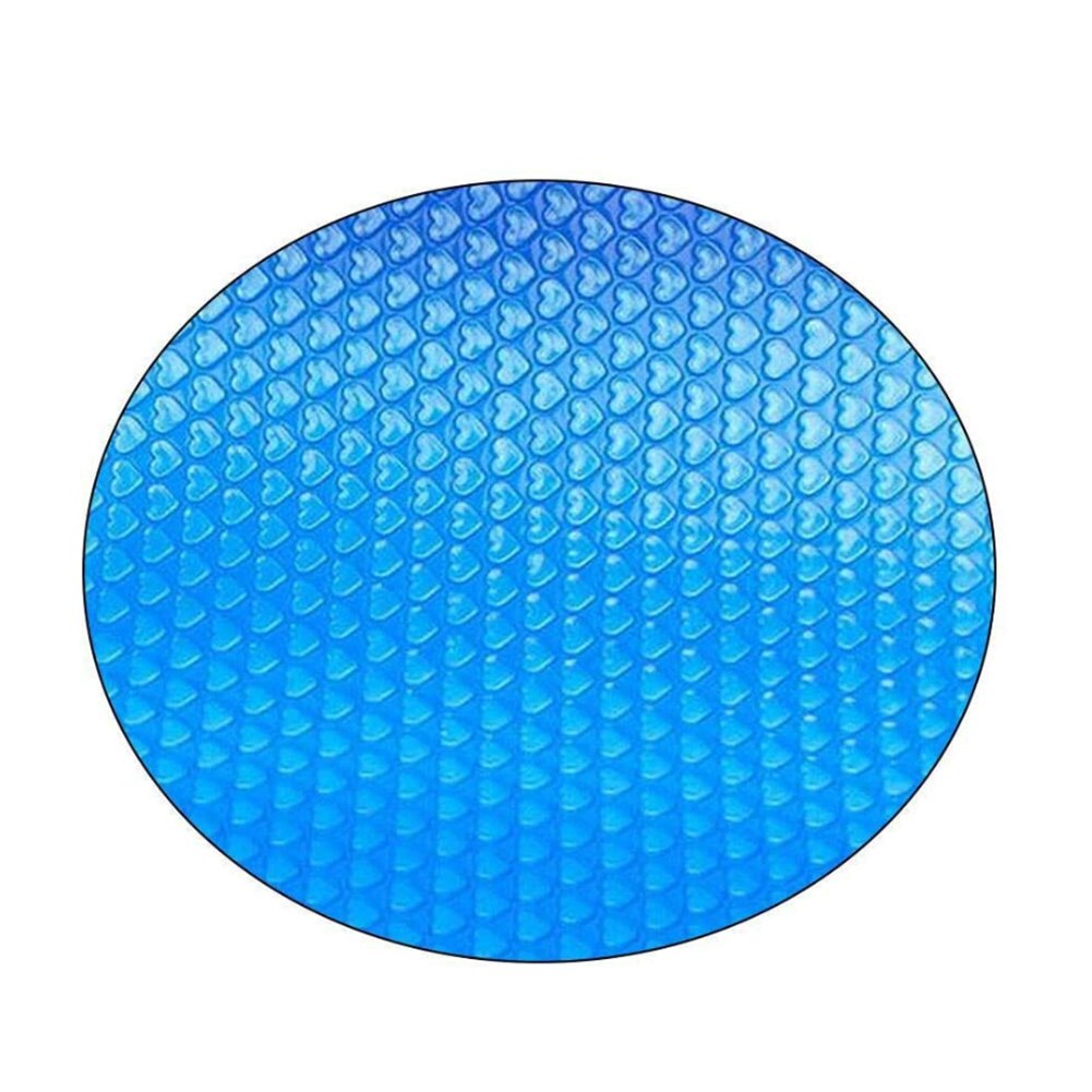 4/5/6/8/10/12/15 Ft Round Swimming Pool Solar Cover Inflatable Round Swim Pool UV-resistant Waterproof Dustproof Heat Cover: 300x300cm
