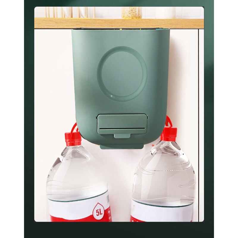 Foldable Kitchen Trash Bin Paper Recycling Bin Trash Can