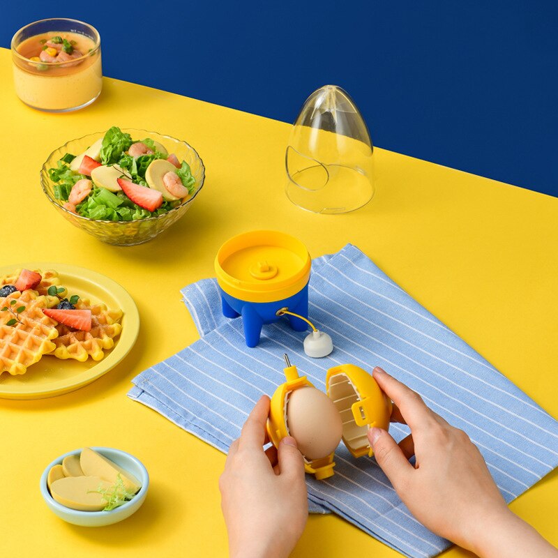 Eigelb Shaker Gerät Mischen Goldene Schneebesen Eier Dreh Rührgerät Stiring Rührgerät Hersteller Abzieher Kochen Backen Werkzeuge Küche Zubehör