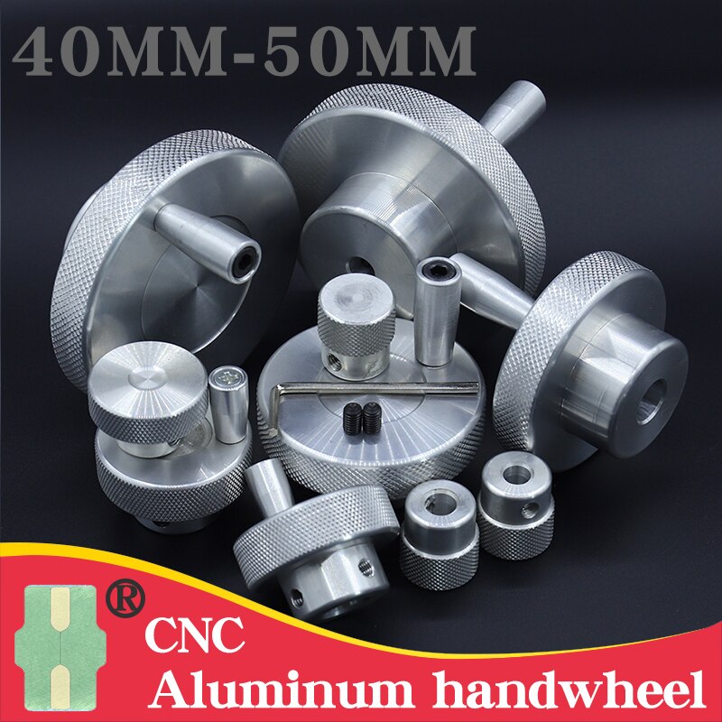 1Pcs Aluminum Alloy Mini Handwheel For Lathe/Miller mechanical hand wheel Automation equipment parts