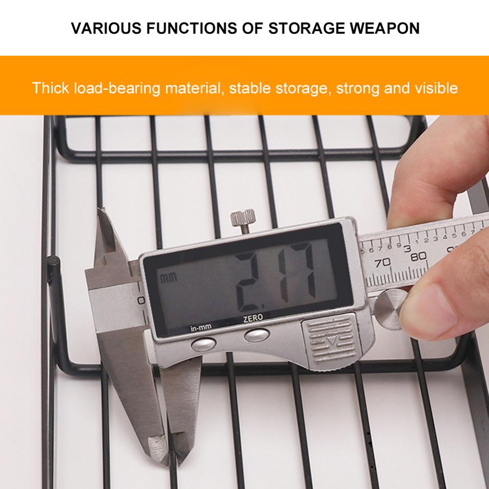 Kitchen punch-free stainless steel wall-mounted multi-function shelf condiment storage rack thickened floating finisher bathroom