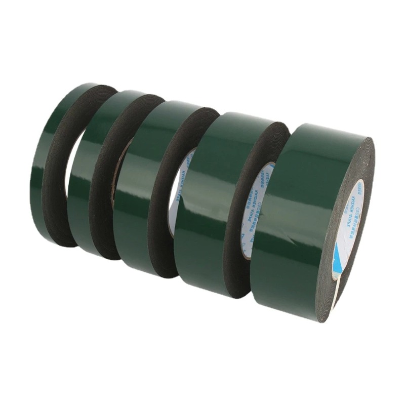 1Mm Dikke 10M Dubbelzijdige Tape Sterke Lijm Zwarte Foam Tape Voor Mobiele Telefoon Reparatie Pakking Screen Pcb stofdicht