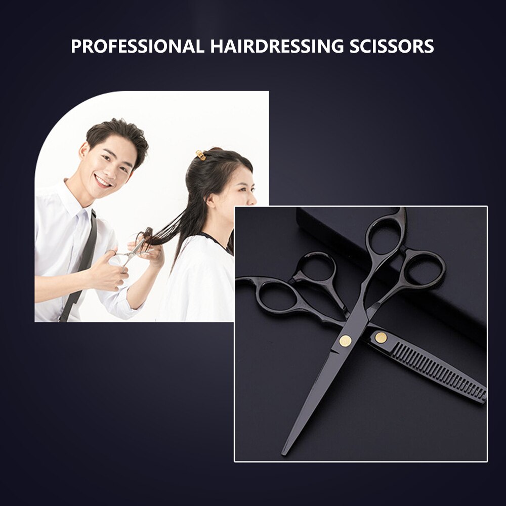 Hairdressing Scissors Hair Cutting Scissors Thinning Scissors Haircut Kit Barber Tool