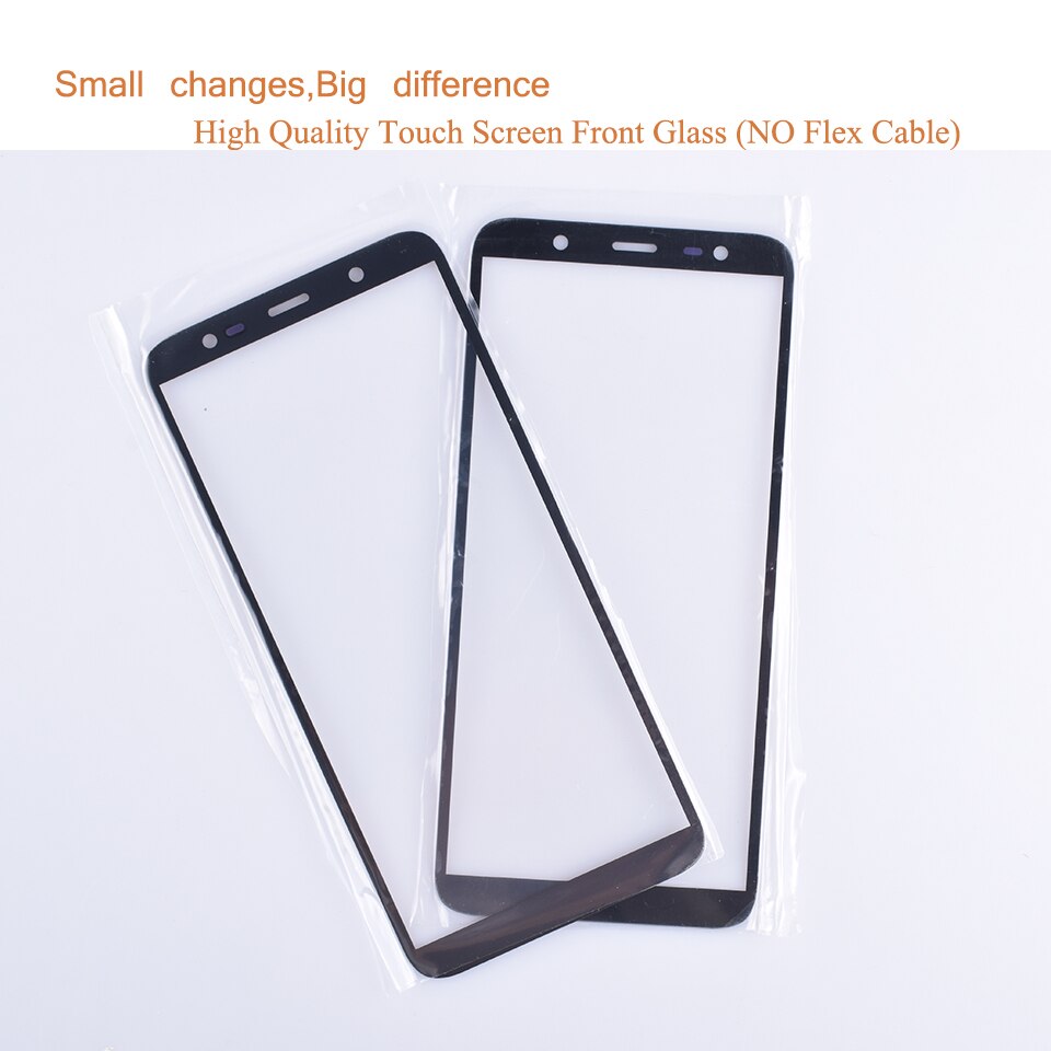 J8 Voor Samsung Galaxy J8 J810 J810F SM-J810F/DS SM-J810G/D Touch Screen Panel Voor Outer Glas lens j8 LCD Front