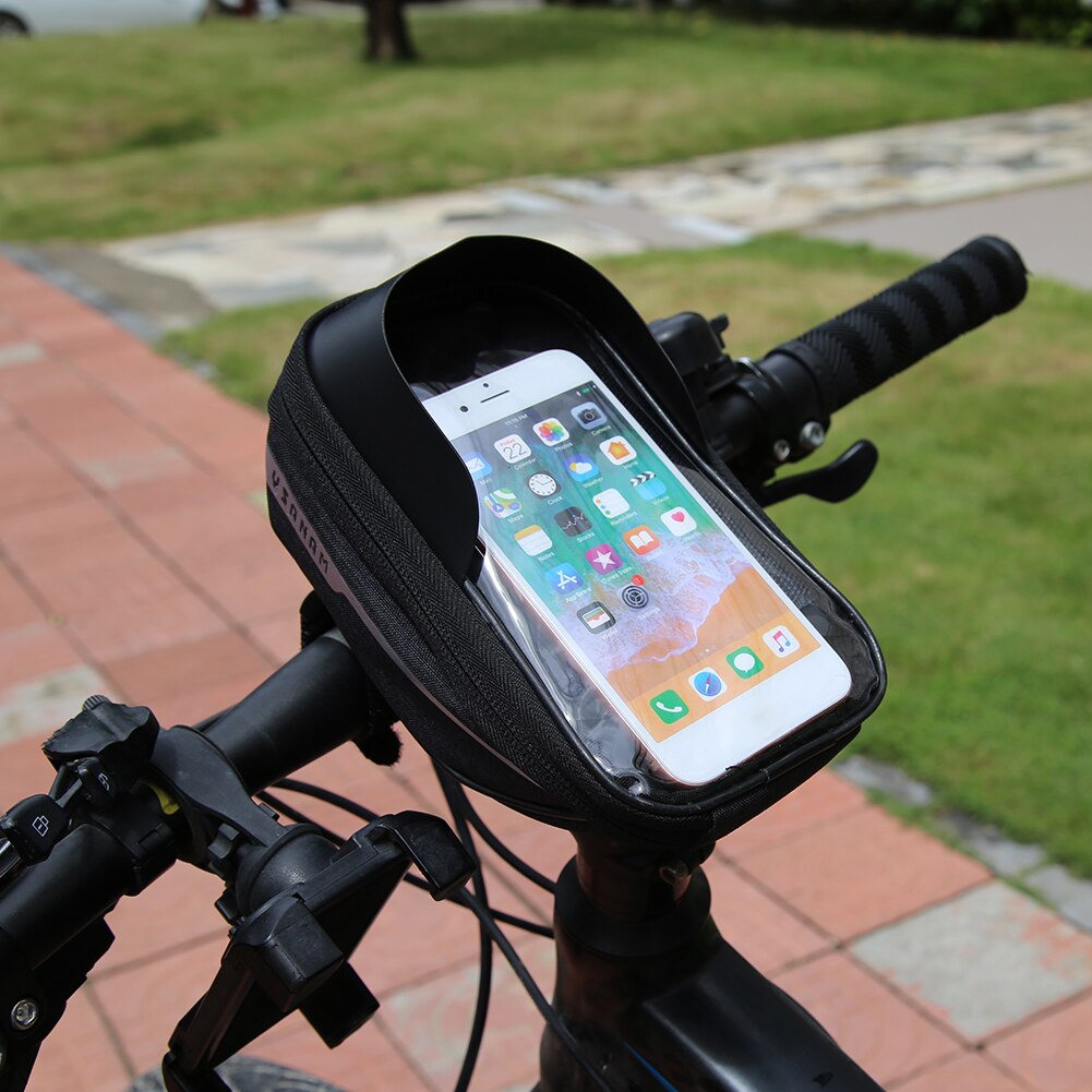 Fiets Voorframe Tas Waterdichte Fietsen Bovenbuis Driehoek Telefoon Opslag Pouch Fietsen Draagbare Stofdicht Fietsen Onderdelen