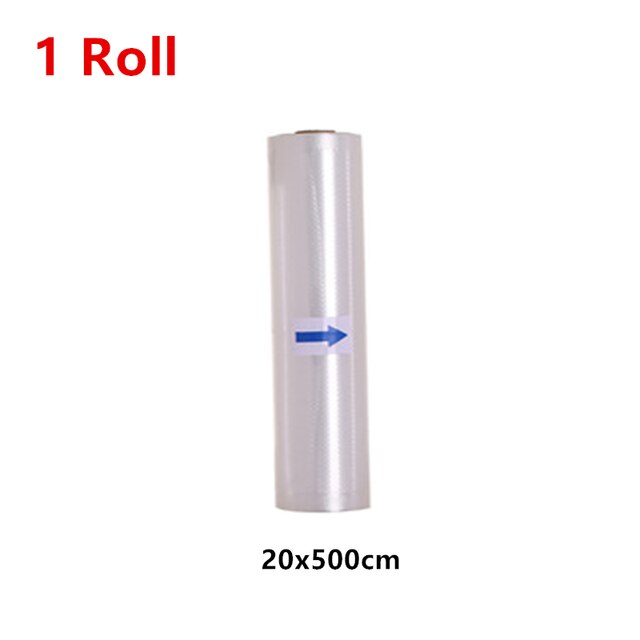 Household Food Vacuum Packing Bag Reusable Food Storage Bags Vacuum Bag Food Fresh Long Keeping 12/15/20/25/32cm*500cm 2 Roll: 20x500 1Roll