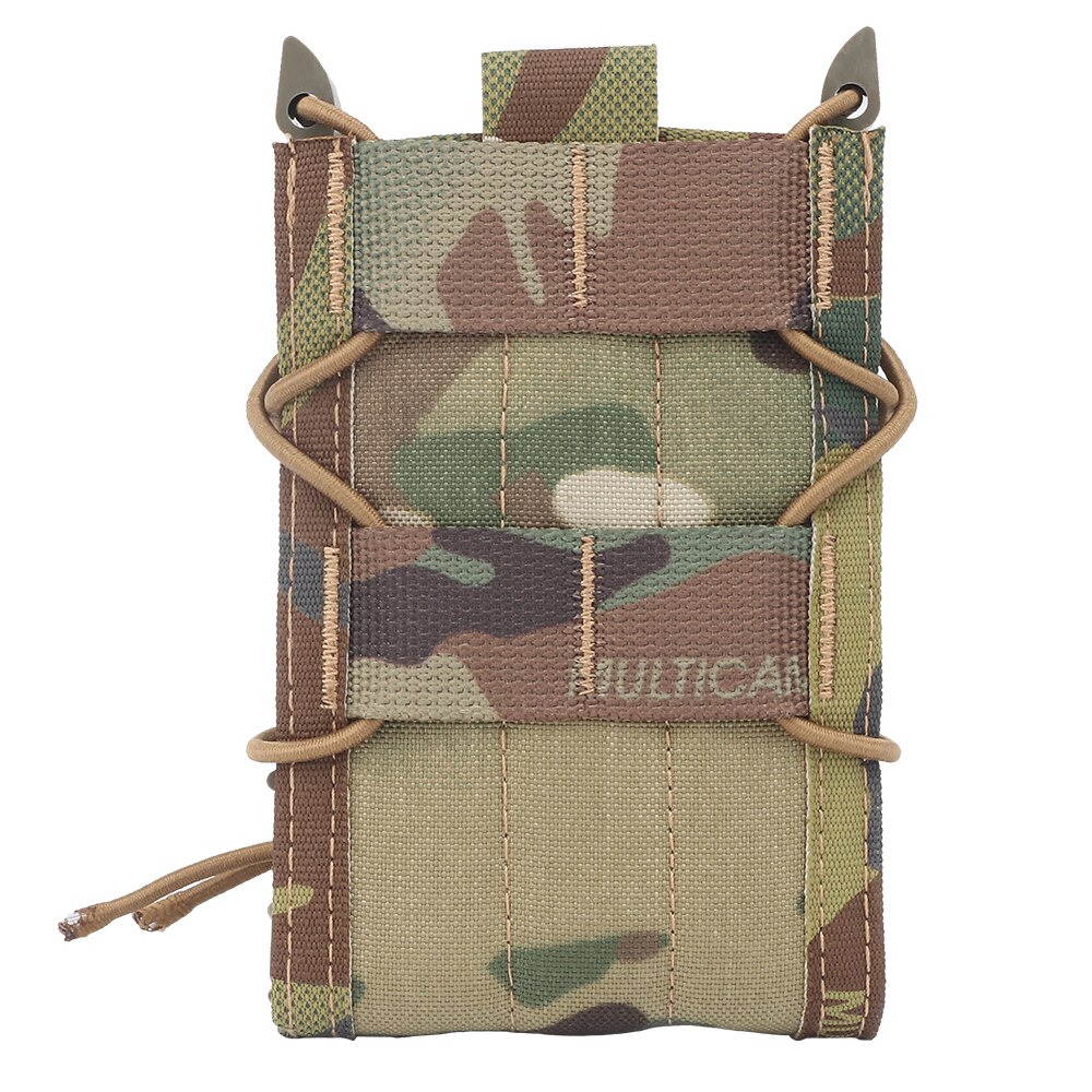 Bolsa táctica para cargador AK AR M4 AR15, para Rifle Pitol Molle Mag, para caza CS, 5,56: Color gris