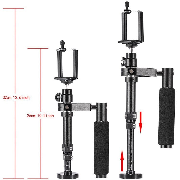 Estabilizador de cámara S30 para GoPro 6 5 4 3 2 1, Steadicam Iphone 6 7 Plus, teléfono móvil