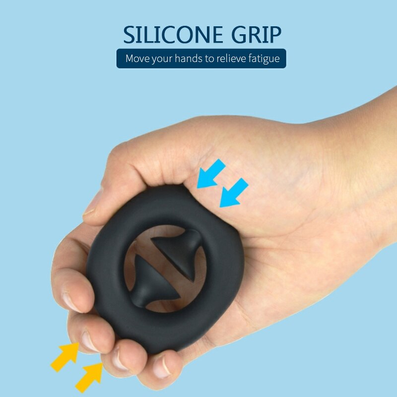 Expansor de mano de silicona para aliviar el estrés, empuñaduras de mano de descompresión Pop, antiestrés, juguete para aliviar el estrés