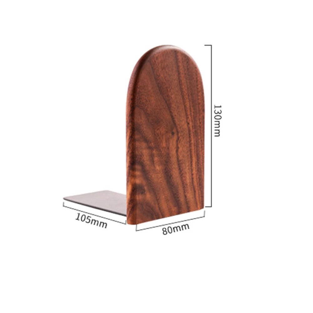Nature Wooden Bookends Desktop Bookshelf Desk Organizer Office Home Book Accessories Storage Book Holder Wood Book Ends Rack 책꽂이: grey