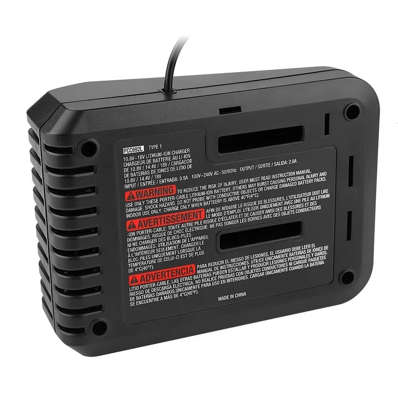 20V Oplader Voor Black & Decker Li-Ion Batterij Oplader Voor Porter Kabel/Stanley 18V L2AFC Elektrische Boor schroevendraaier Tool Batterij