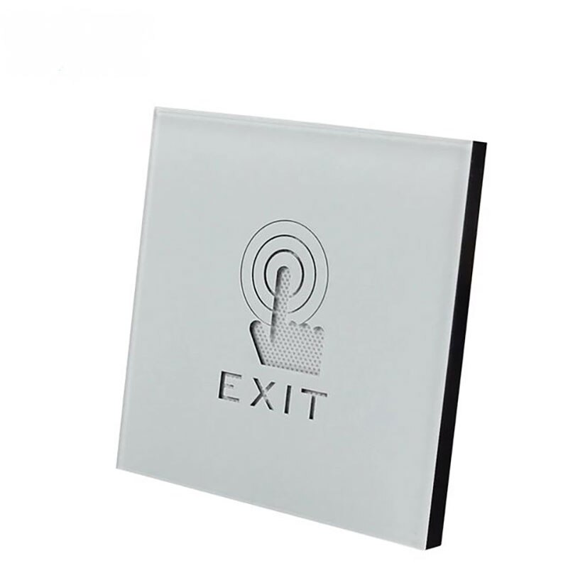 IP55 Waterdichte Wall Mount Touch Sensor Switch Buttion Met Led Goed Werken In De Dark Nc No Com Voor Deur toegangscontrole Systeem