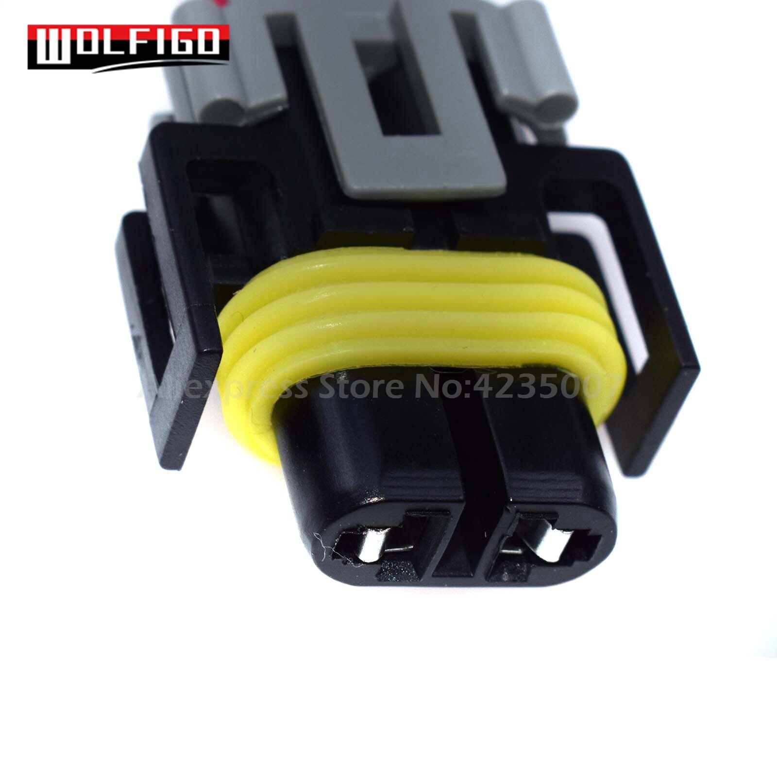 WOLFIGO 1 / 6PCS Vehicle Speed Sensor 2-Way Connector Harness Plug For G-M TPI TBI 700R4 T5 4L60E PT120,PT1634,PT2421,PT2721