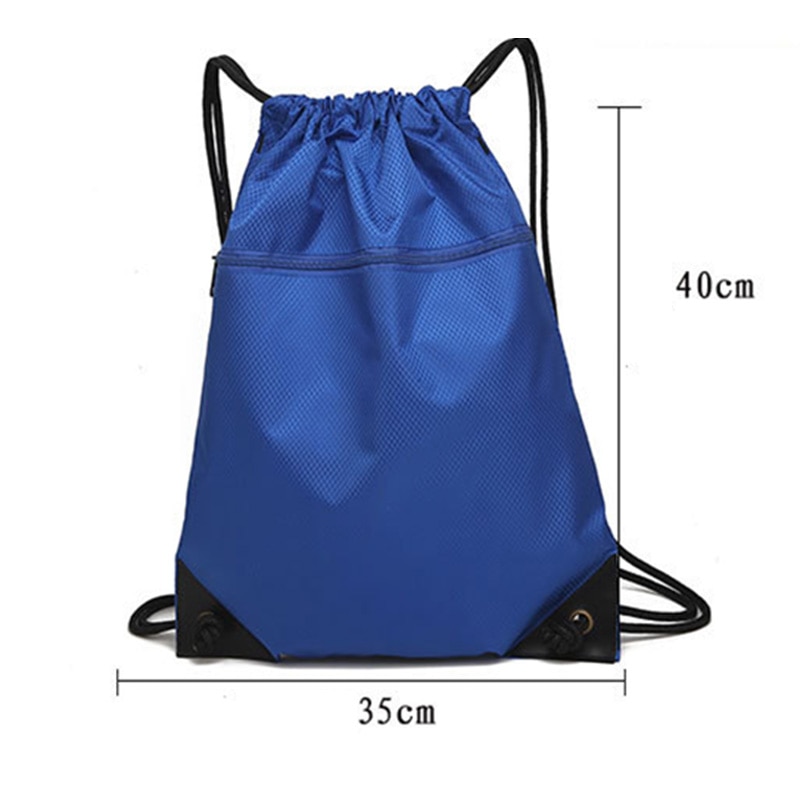 Unisex Drawstring Bag Simple Sports Backpack For Men Women Fitness Training Travel Lightweight Backpack Bag