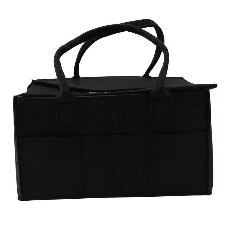 Faltbare Baby Windel Caddie Veranstalter Art Spielzeug Tragbare Tasche/Kasten für Auto Reise Ändern Tisch Organizer mit Deckel lagerung Tasche: Default Title