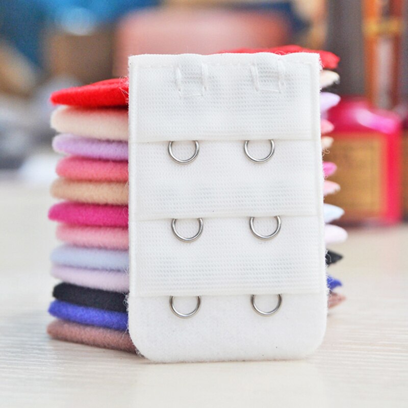 10Pc 3 Rijen 2 Haak Bra Extenders Strap Verstelbare Gesp Intimates Beha Accessoires Uitbreiding Strap Haak Clip Expander
