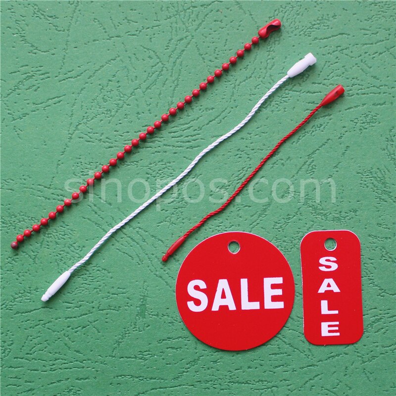 Round PVC Tags, reusable plastic discount price tag shoes hangtag kid dress clothes bag label promo sign card string ticket