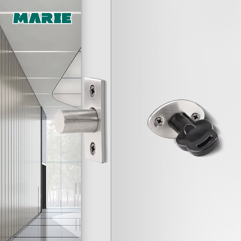 Marie Stainless Steel Pipe Well Lock Fireproof Door Escape Aisle Locks Invisible Tube Well Lock With Keys Door Bolts Hardware