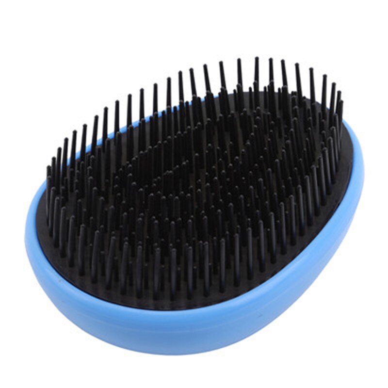 Kreative Ei Magie Haarbürste Haar Kamm Verwicklung Entwirren Kamm Kopf Kopfhaut Massage Kamm Salon Dusche Haar Styling Werkzeuge 1PC: Blau