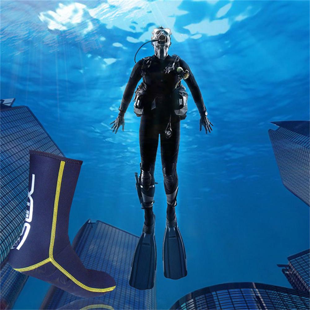 3mm nylon snorkel halkfri dykstrumpa simfötter strumpor badstrumpa vinter varm pool män kvinna vuxna neoprenstrumpor