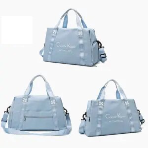 Men Women Gym Bag Sports Gym Backpack Multifunction Handbag ProtableTravel Fitness Bag Outdoor Training Yoga Duffle Bags: Sky Blue