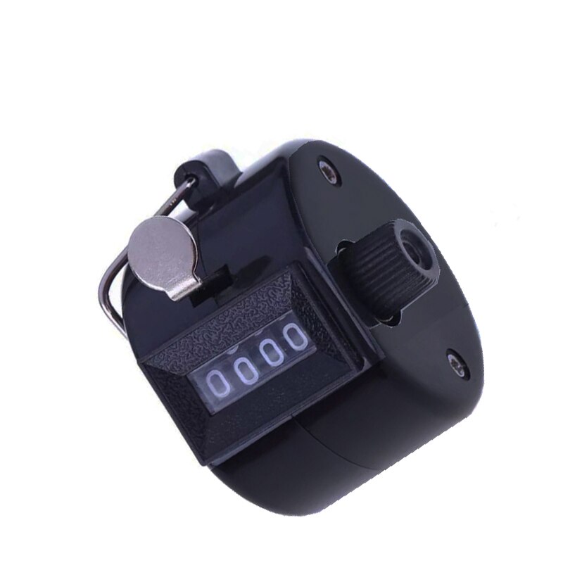 0-9999 Digit Number Tally Counter Clicker 4 Timer Data To Count Soccer Golf Cargo Inventory Traffic Flow Conference Attendance