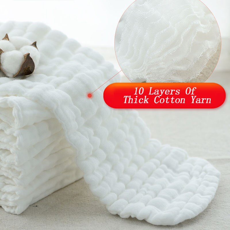 Reusable baby Diapers Cloth Diaper Inserts 100% Cotton Washable babies care Eco-friendly diaper 10pcs AXP027