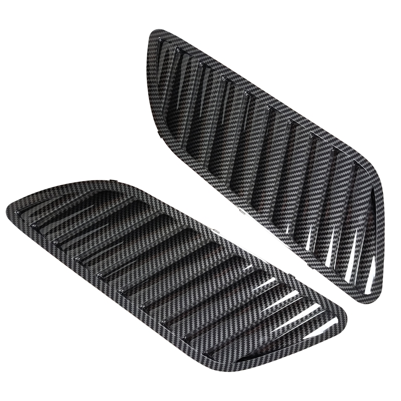 Copertura del cofano della griglia anteriore dell&#39;automobile, copertura del coperchio dello sfiato della presa d&#39;aria della griglia del cofano in fibra di carbonio per-BMW E90 E91 E92 F30 E46 DTM Style