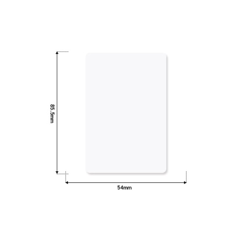 100pcs RFID card TK4100 125 KHZ RFID card EM Thick ID card suitable for access control and attendance cards